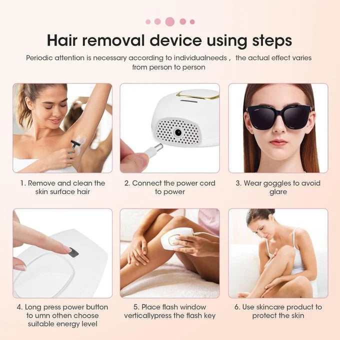 IPL Laser Hair Remover Device (Imported)